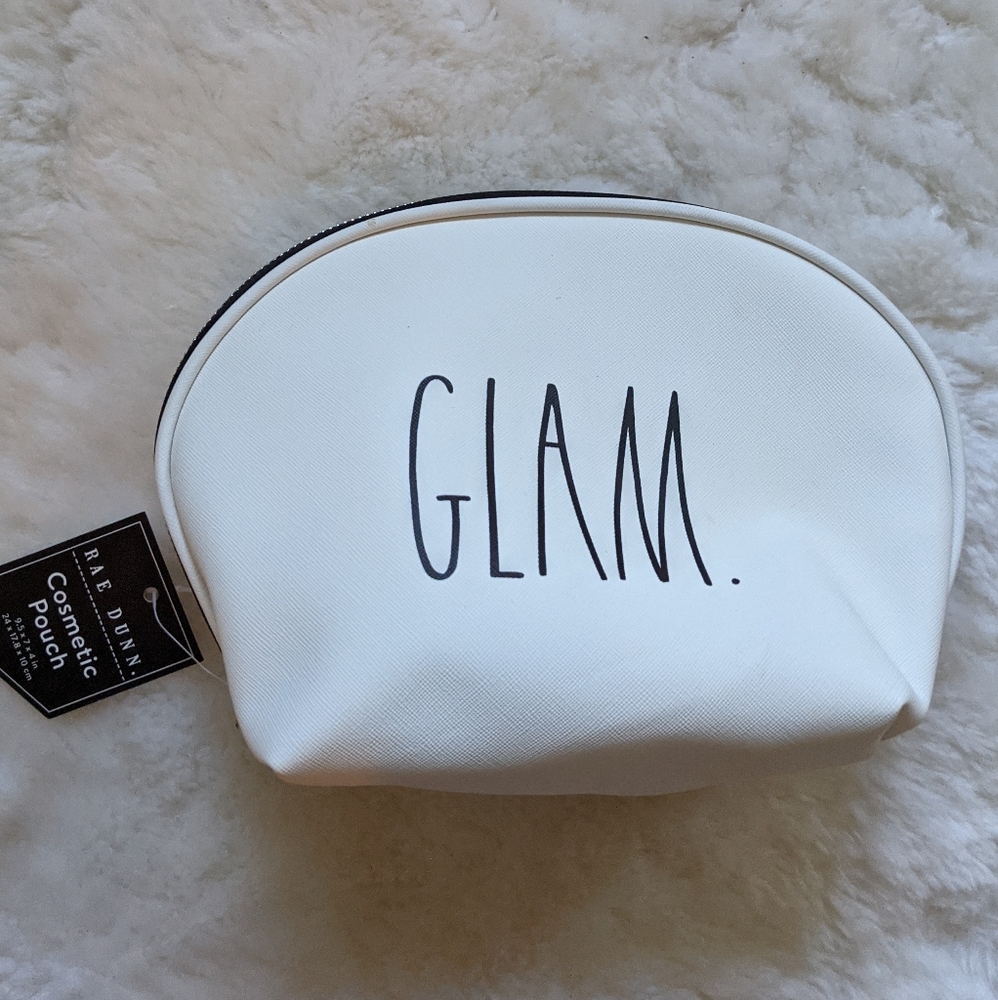 🆕 Rae Dunn glam makeup cosmetics bag